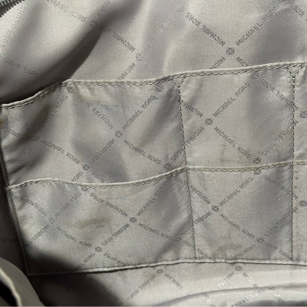 Michael Kors Large Gray Tote Bag - Picture 9 of 14